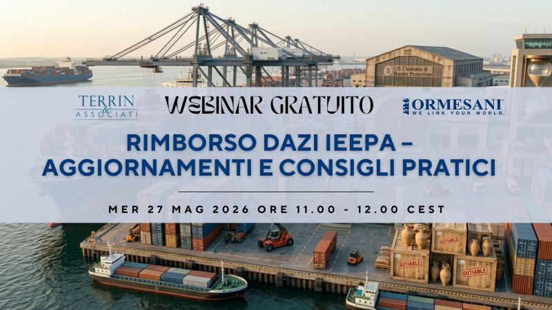 webinar rimborso dazi ieepa