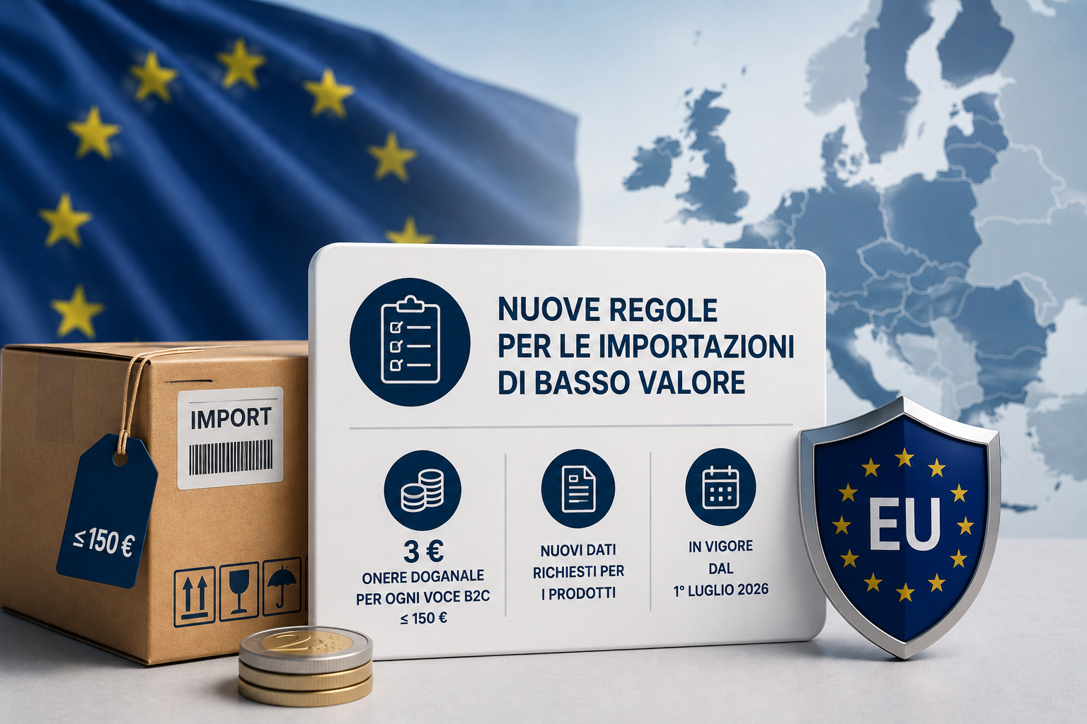 Regole UE per importazioni di basso valore
