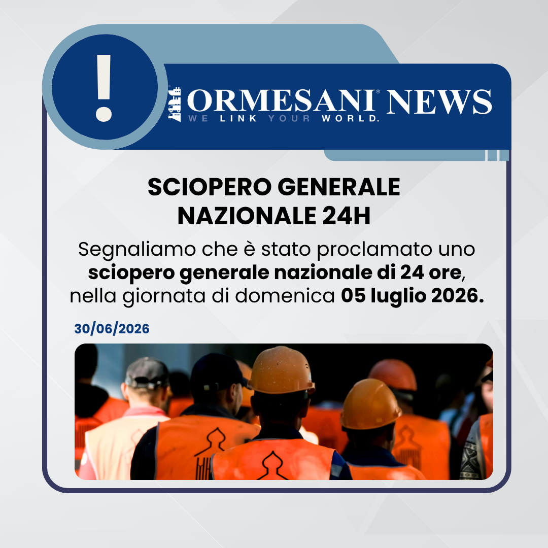 sciopero generale 05 luglio 2026