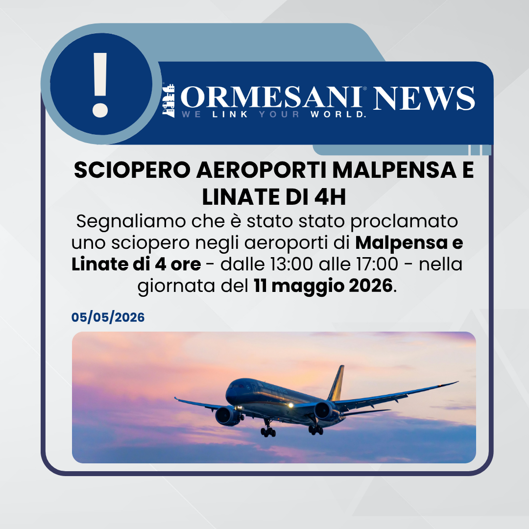 Sciopero negli aeroporti di Malpensa e Linate