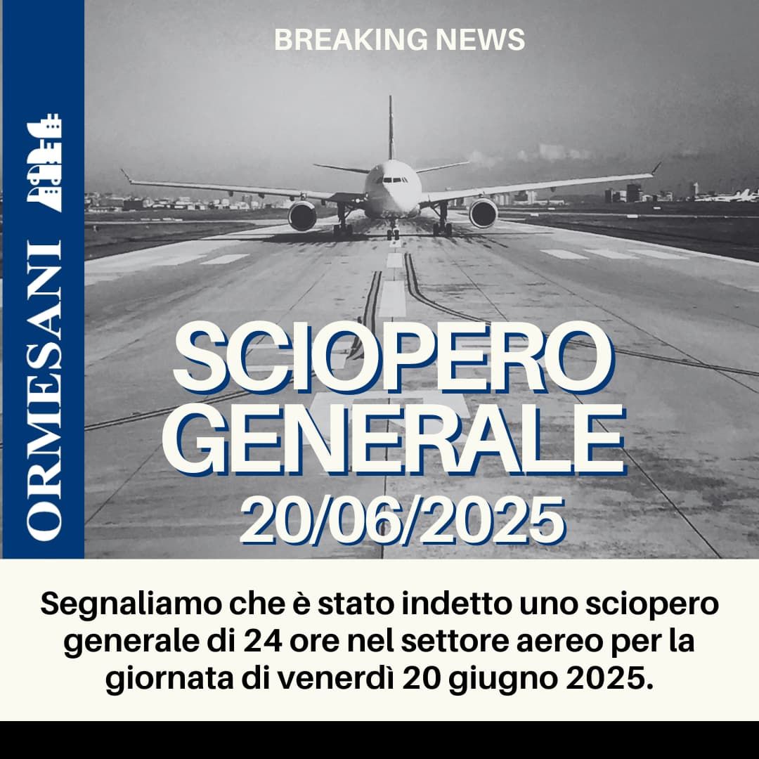 sciopero generale aereo