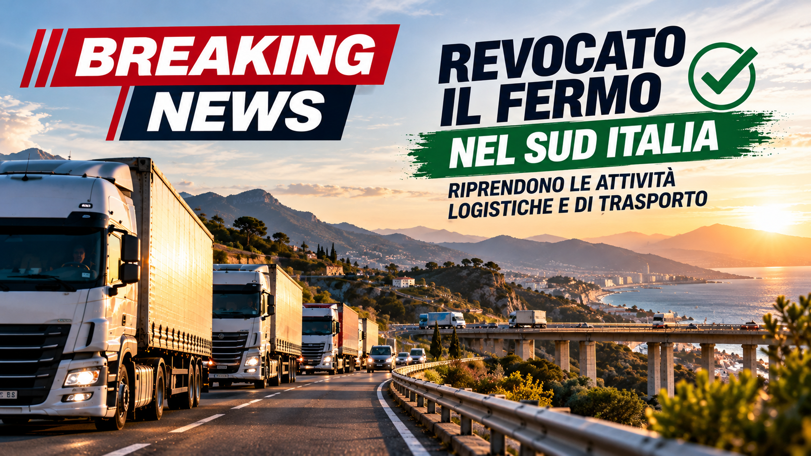 Revocato il fermo nel Sud Italia