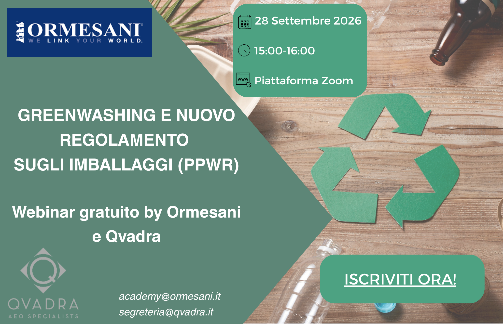 Greenwashing e Regolamento PPWR